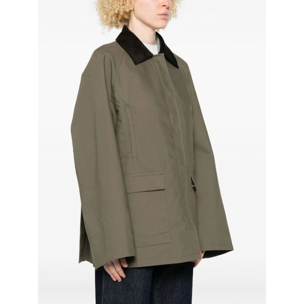 Toteme Green Jackets - Oversized Jackets Women - Picture 2 of 5